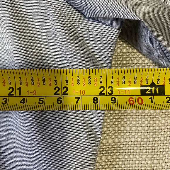 DKNY Mens Light Grey Cotton Lightweight Casual Office Party Slim Fit Shirt-XL - Picture 12 of 14